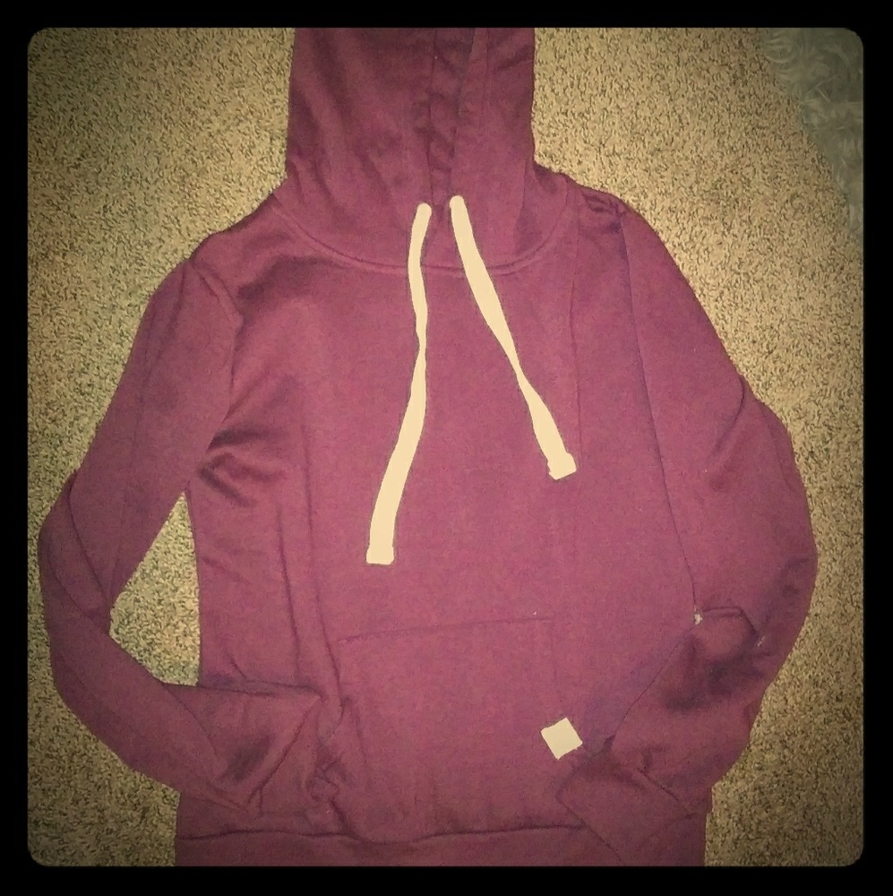 Burgundy Reflex hoodie
